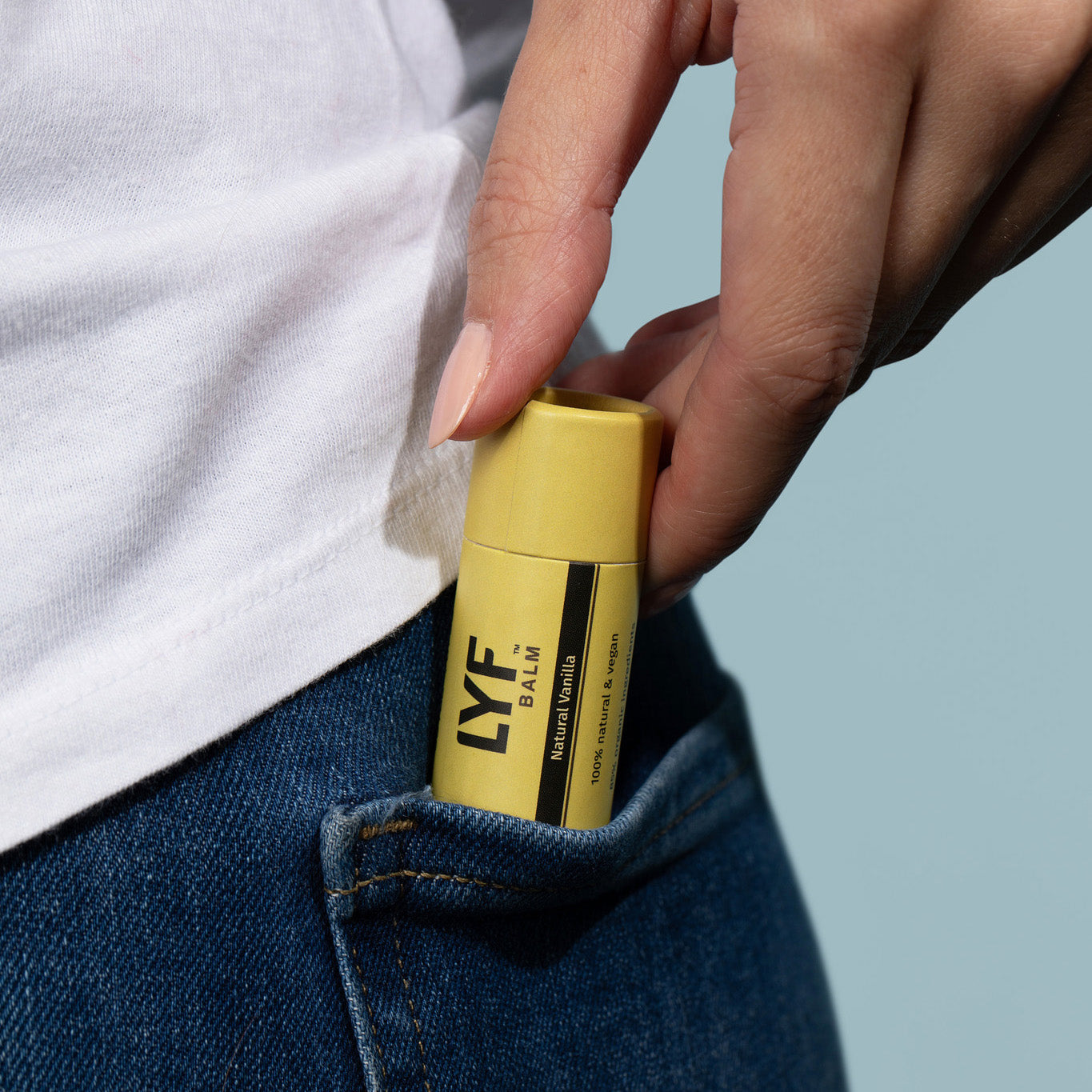 LYF Balm - World's Best 100% Natural Vegan Lip Balm - Vanilla