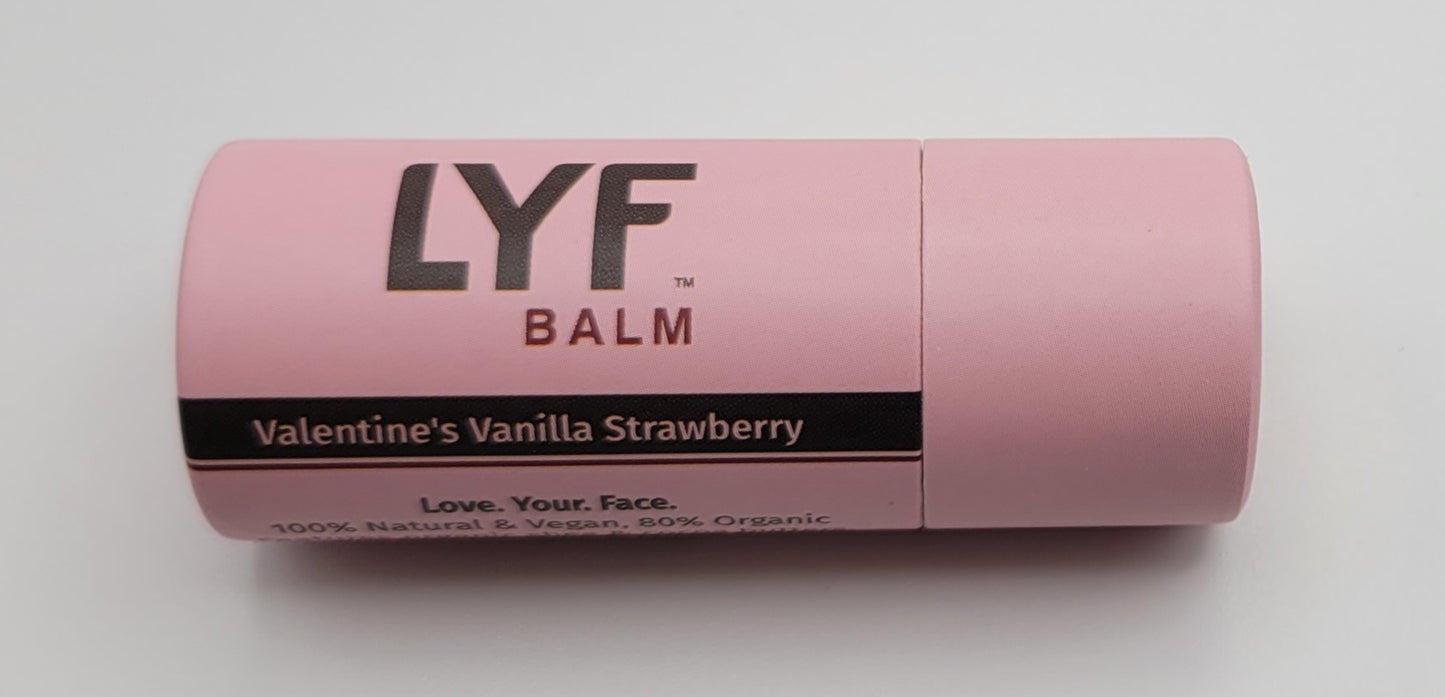 LYF Balm - World's Best 100% Natural Vegan Lip Balm - Valentine's