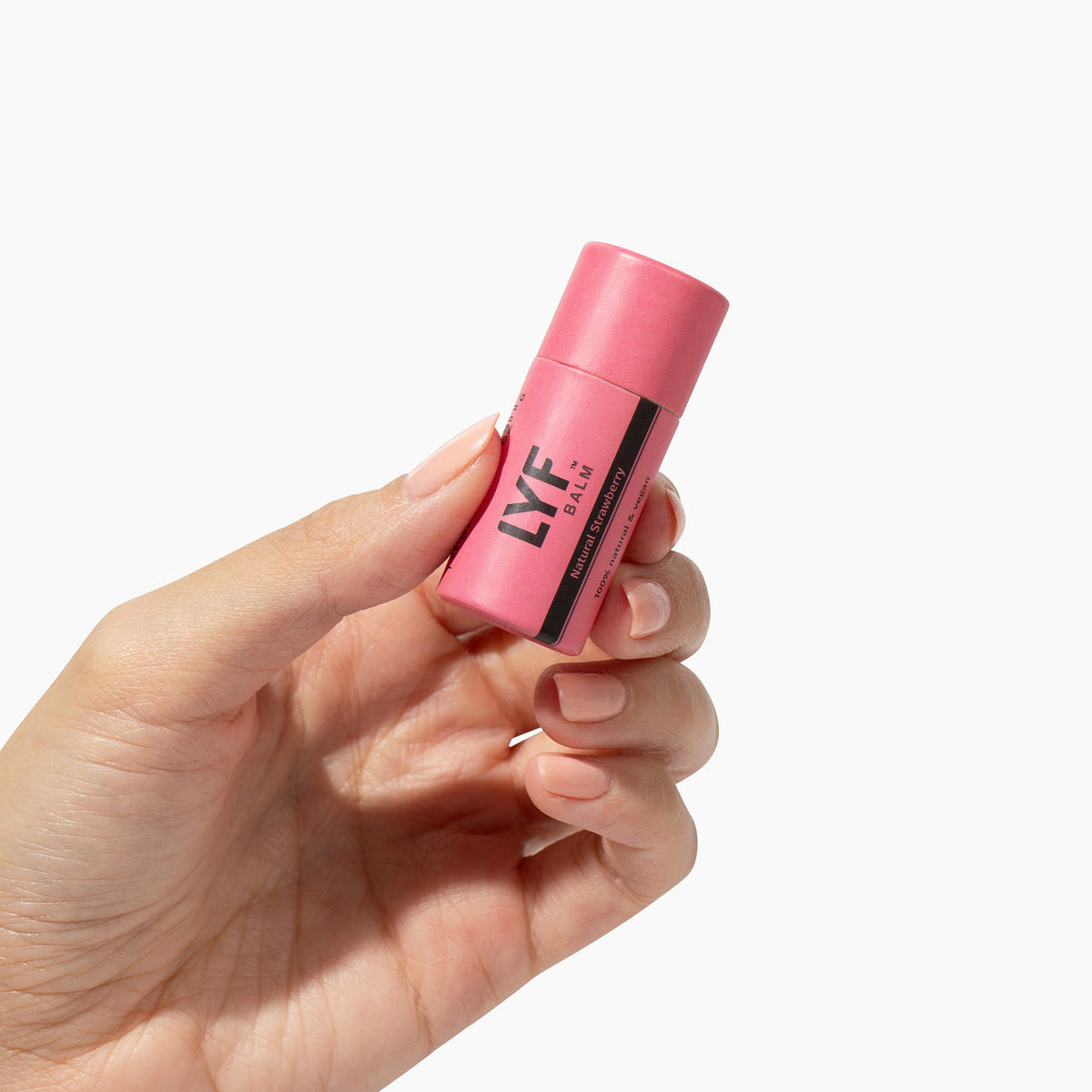 LYF Balm - World's Best 100% Natural Vegan Lip Balm - Strawberry